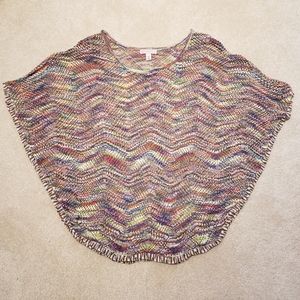 Poncho style top